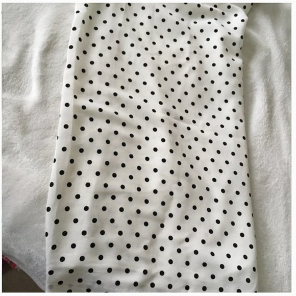 kate spade white black cabana dot jumpsuit 10 *PLEASE READ* - Picture 13 of 16